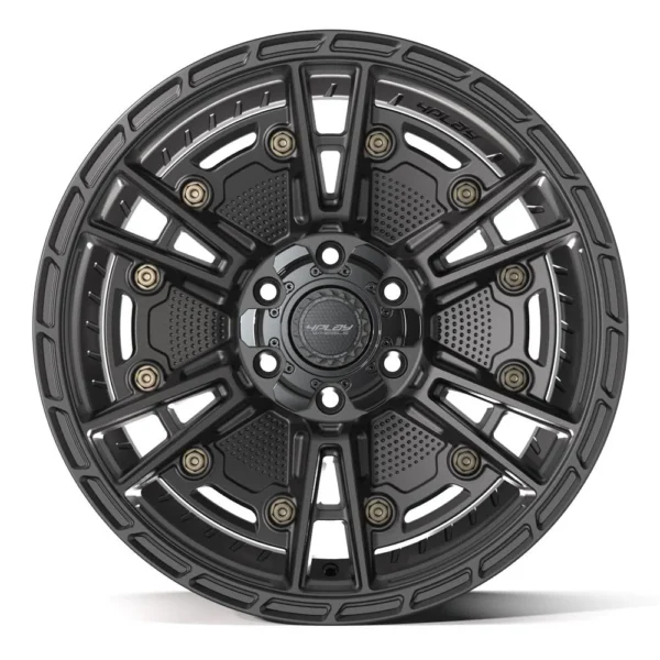 4PLAY 4PS01 20x9 6x135 + 6x139 7  6et Satin Black Wheel SET
