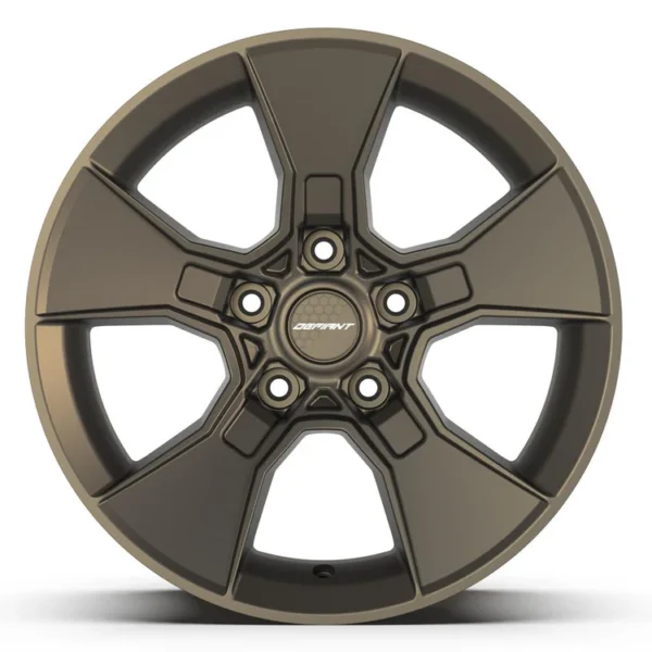 DEFIANT DF02 17x8 5 5x127 12et Satin Bronze Wheel SET
